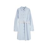 ELLE Платье с длинным рукавом Women's Blue - фото