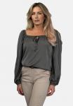 Блуза REGINA FASHION SQUARE NECK , Grey - фото