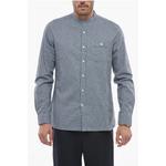 Двухцветная хлопковая рубашка Woolrich, Bicolor - фото