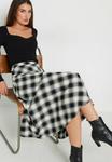 Юбка А-силуэта CHECK TIERED Long Tall Sally, черный - фото 6