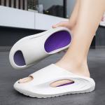 Шлепанцы унисекс Caritesport, белый/фиолетовый - фото 25