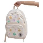 Converse Полиэстеровый рюкзак обычный унисекс белый, Heart Cat - фото 4