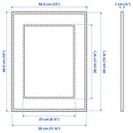 Рамка IKEA, 30x40 см, цвет gold-colour - фото 4