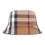 Burberry Хлопковая панама из габардина, Birch Brown - фото