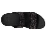 Сандалии FitFlop Lulu Multi-Tonal Glitter Slides, черный мульти - фото 2
