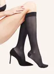 Тонкие гольфы energize knee-high 30 den Falke, черный - фото