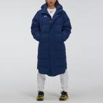 Куртка long puffer jacket 'college blue' Under Armour, синий - фото 3