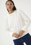 Блуза Kaffe Blouse, Chalk/Off-White - фото 4
