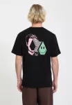 Футболка с принтом "аура" Volcom, Black - фото