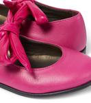 Кожаные балетки PèPè, Lampone - фото 5