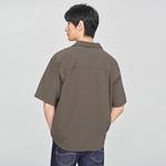 Мужская рубашка Lee, коричневый - фото 8