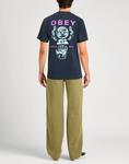 Футболка Obey, темно-синий - фото 3