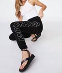 Monrow Спортивные штаны Monrow черного цвета - фото 2