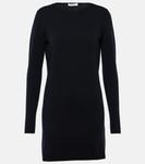 Мини-платье eridani из шерсти Max Mara, синий - фото