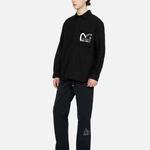 Рубашка мужская черная Evisu, черный - фото 3