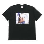Футболка week 7 bible tee printing short sleeve black Supreme, черный - фото