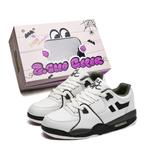Кроссовки Z.SUO Skateboarding Shoes Unisex Low-top, белый/черный - фото 20