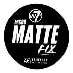 Легкая прессованная пудра для лица W7 Micro Matte Fix, 6 гр - фото