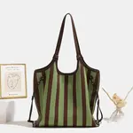 PAYOT Сумка-шоппер, женская сумка через плечо Green/Black - фото 6