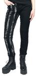 Джинсы Rock Rebel by EMP Striped Leg Stretch Denim, черный - фото 4