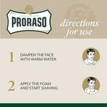 Пена для бритья Green Refresh 300 мл Proraso - фото 2