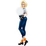Фигурка android 18 dragon ball z artificial human size 18 ver.ii масштаб 20 см MegaHouse - фото