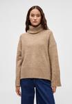Джемпер Gina Tricot LONG SLEEVE SWEATER, New Camel/Camel - фото 3