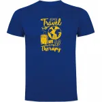 Футболка с коротким рукавом Kruskis Therapy, синий - фото