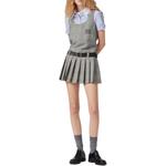 Платье Miu Miu без рукавов, серый - фото 2