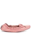 Кожаные мокасины Gommino Tod's, Rosa Soiree - фото 4