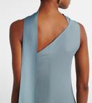 Платье Caroline на одно плечо из креп-кади Taller Marmo, Cloud - фото 5