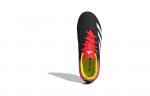 Adidas Predator 24 Elite FG Core Black Cloud White Solar Red GS, Черный Красный - фото 6