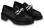 Кроссовки x yk academy loafers 'black with white' Louis Vuitton, черный - фото 2