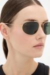 Солнцезащитные очки Ray-Ban, золотой - фото 11