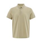 Мужская поло CAT, серый хаки - фото