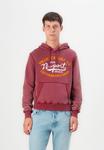 Худи Hollister Co. SHRUNKEN WAFFLE LINED, Dark Red - фото