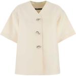 Рубашка Short Sleeve Overshirt JIL SANDER, белый - фото