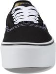 Кроссовки Authentic Stackform Vans, цвет Canvas Black/True White - фото 6