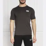 Футболка стандартного кроя Ea7, черный - фото