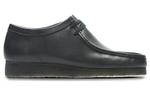Кроссовки wallabee boots 'black leather' Clarks, черный - фото 3