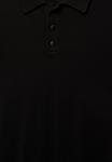 Поло SHORT SLEEVE PULL&BEAR, черный - фото 6
