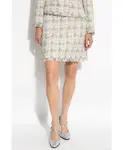 Твидовая юбка Munthe, бежевый - фото 3