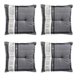 Подушка на стул Madison серый, 50/5/50 см - фото