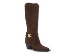 Ботинки Dolce Vita Raylin Western Boot, Dark Brown Suede - фото