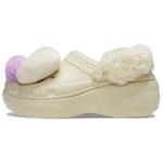 Сабо женские Crocs, кремовый - фото