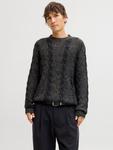 Свитер Jack & Jones Premium JPRBLUCARL, Mottled Black - фото 3
