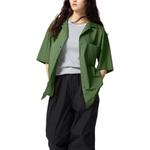 UNIQLO Рубашка унисекс темно-оливковая - фото 3