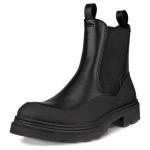 Женские черные ботинки Chelsea Ecco - фото 3