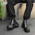 Челси Ботинки Мужские Weishibangwei, цвет Black Fleece-Lined - фото 10