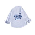 Детская повседневные рубашка Disney, синий - фото 3